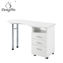 Modern Style manicure table Salon Furniture Metal nail salon table